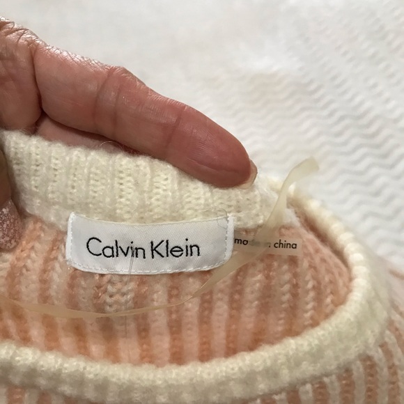 CALVIN KLEIN COMFORTABLE KNITTED SWEATER STYLE - Picture 5 of 7